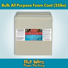 Hot Wire Foam Factory All Purpose Foam Coat 25lb 025ECO-25