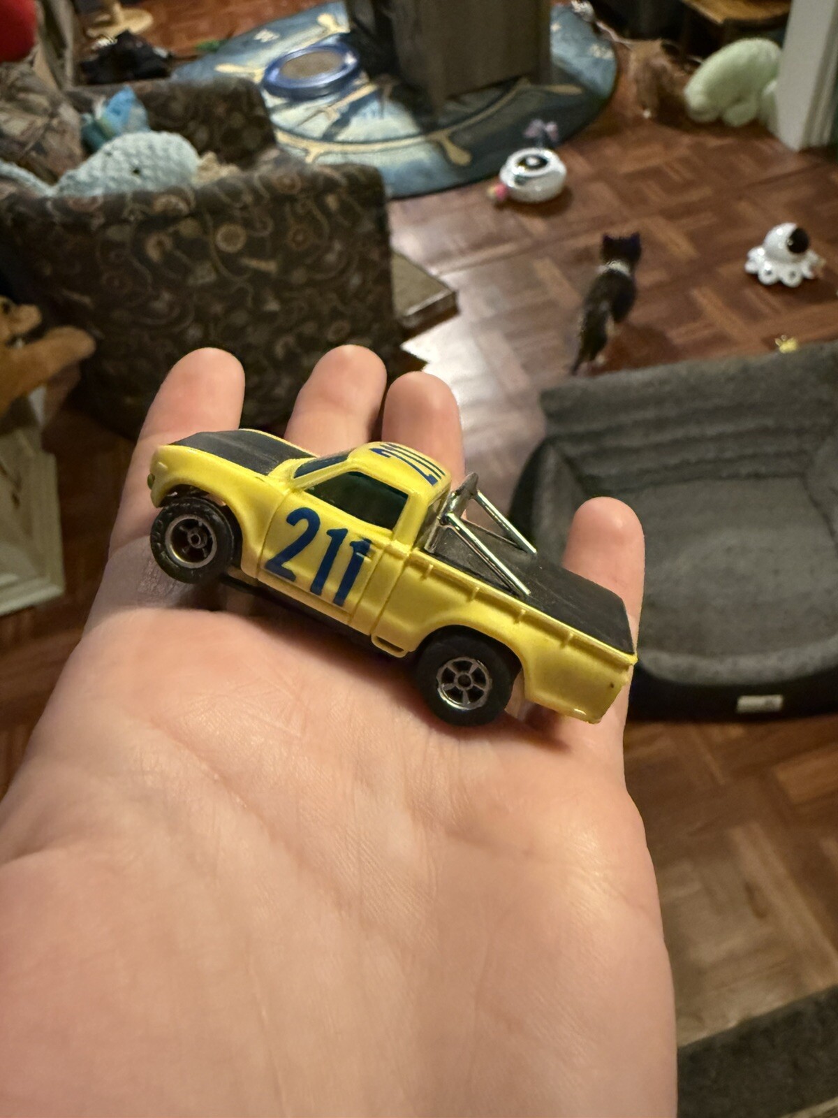 Aurora AFX ho slot car Baja Datsun pickup truck