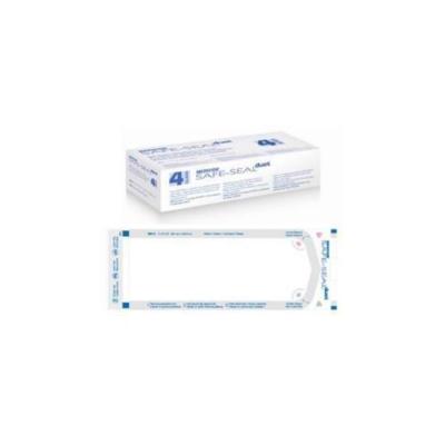 Medicom 88015 Safe-Seal Duet Self Sealing Sterilization Pouches 2.25''x 4'' 200/Bx