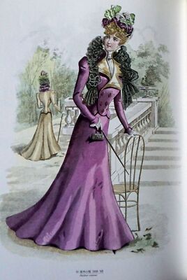 THE CHARM OF ART NOUVEAU FASHION PLATES OF THE LATE 19TH By Akira