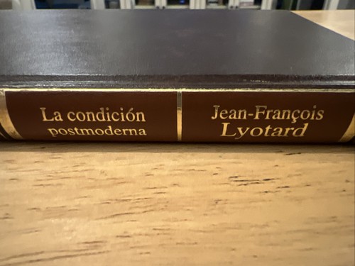 La Condition Postmoderna by Jean-Francois Lyotard - Hardcover - Picture 4 of 6