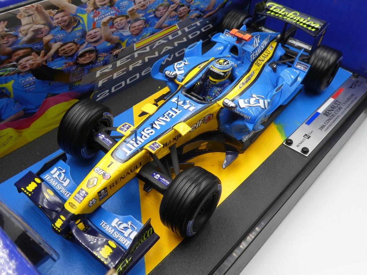Hot Wheels 1:18 Fernando Alonso Renault R26 2006 Constructor