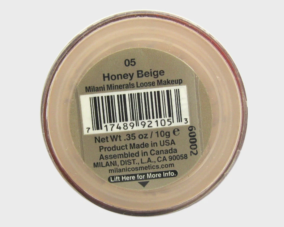 Milani Minerals Loose Makeup - #05_Honey Beige (3 Bottle Bundle) - Image 2 of 2