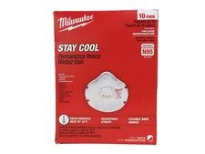 Milwaukee N95 Valved Respirator Mask 48-73-40...