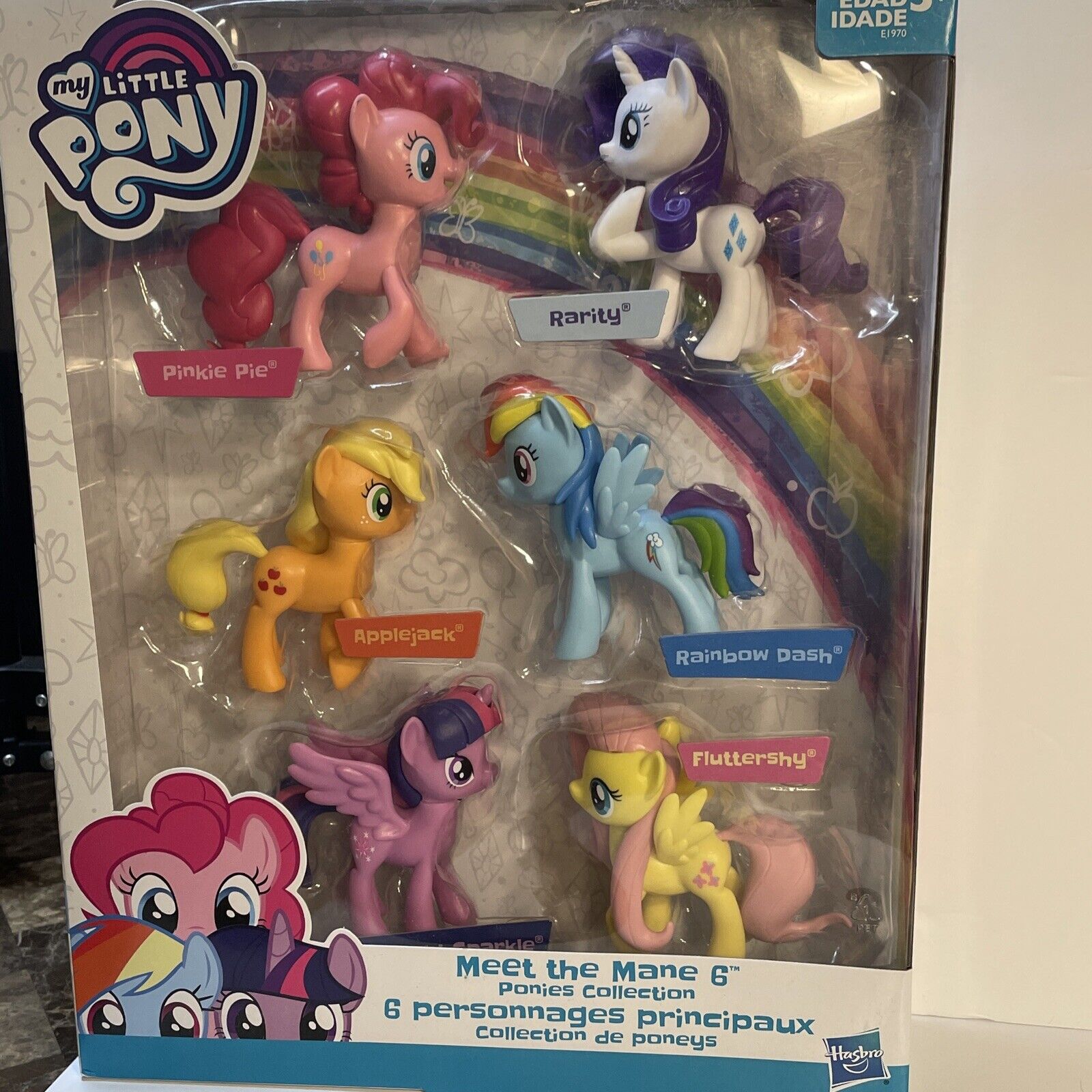  My Little Pony Toys Meet The Mane 6 Ponies Collection