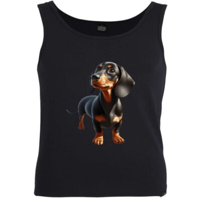 Tank Top Dackel Dachshund Teckel Jagdhund Jagt Dackelwelpe Dackelschule 402909s