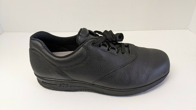 black leather non slip womens shoes