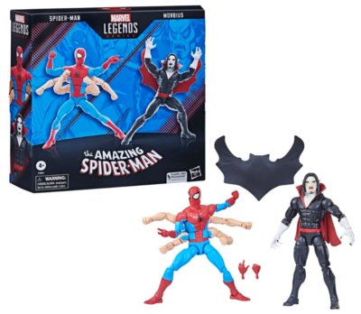 Hasbro Amazing Spider-Man Marvel Legends Pack 2 Figures Spider-Man