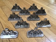 1 Porte Menu Métal Argenté Hennessy Cognac XO