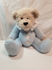 Dakin Baby Applause Blue Soft Teddy Bear Plush 10  Sitting Stuffed Animal EUC