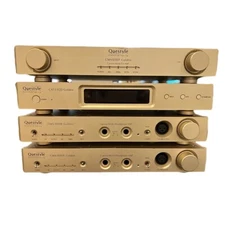 RARE Questyle State Of The Art Reference Gold Stack Dual Mono Amps, DAC & Preamp