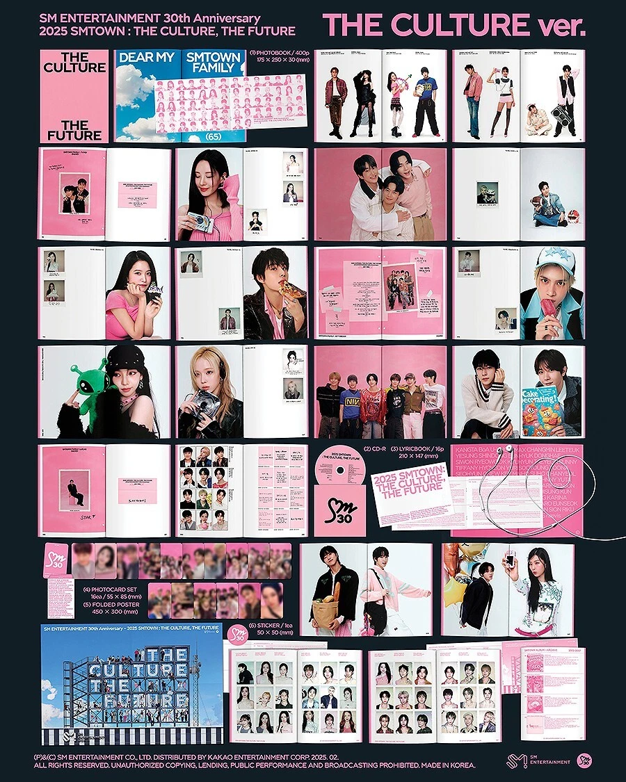 SMTOWN 2025 SMTOWN : THE CULTURE, THE FUTURE Album THE