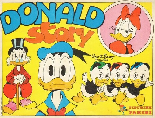 DONALD STORY -Panini 1983- Figurine-Sticker- SCEGLI-CHOOSE LA FIGURINA (1-240)