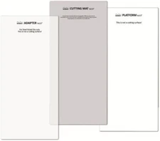 Bira 6" x 13" Platform, Cutting Mat, Adaptor, 3 Plates for 6 inch Machine