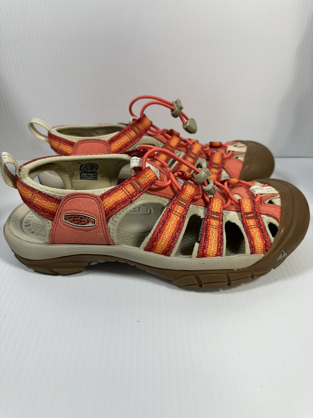 Keen Newport H2 Coral Safari sandalo impermeabile antiodore donna taglia 8 5 escursionismo