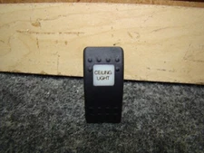 USED RV CELING LIGHT SWITCH CARLING TECH V4D1