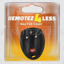 Key Fob Cover For 2007-2014 Chevrolet Silverado Remote Case Skin Jacket