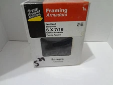 Hillman Framing  1 lb. Item No. 47180 Pan Head Sharp Point 6 x 7/16