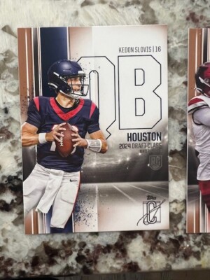 2024 TOPPS SIGNATURE NFL CLASS BRONZE RC CARD HOUSTON TEXANS KEDON SLOVIS #121