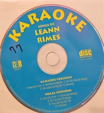 LEANN RIMES BCI KARAOKE CDG DISC