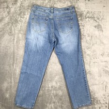 Bandolino Blu Jeans Women  s Size 10 32x29 Blue Mandie Classic Straight Denim