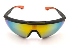 Foster Grant IRONMAN Ironflex Black Rainbow Mirrored Sunglasses NEW IF 24 301