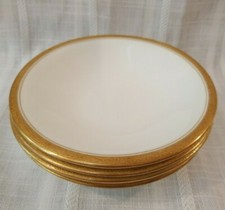 Set of 4 Royal Worcester ATHENA Fruit Dessert (Sauce) Bowls 5.5"