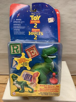 Toy Story Mattel WRECK-A-SAURAS REX Action Figure Toy
