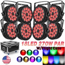 270W 18LED PAR Lights RGBW Stage Lighting DMX DJ Disco Party Show Light W/Stand