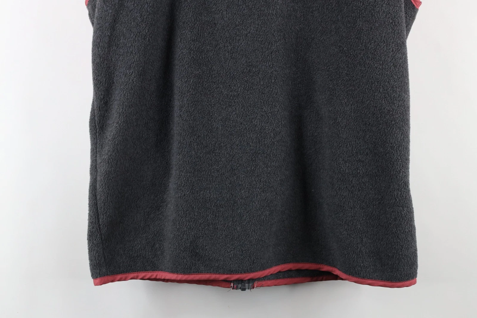 Simply Southern Mens Medium Spell Out Color Block Full Zip Fleece Vest Jacket - product detail image 15