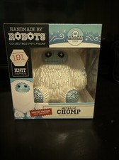 Handmade By Robots Abominable Toys White Metallic w/ Protective Box