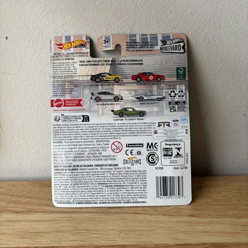 Hot Wheels Premium Boulevard Aero Sculpt Real Riders 2020 Metal/Metal Unpainted - Picture 5 of 6