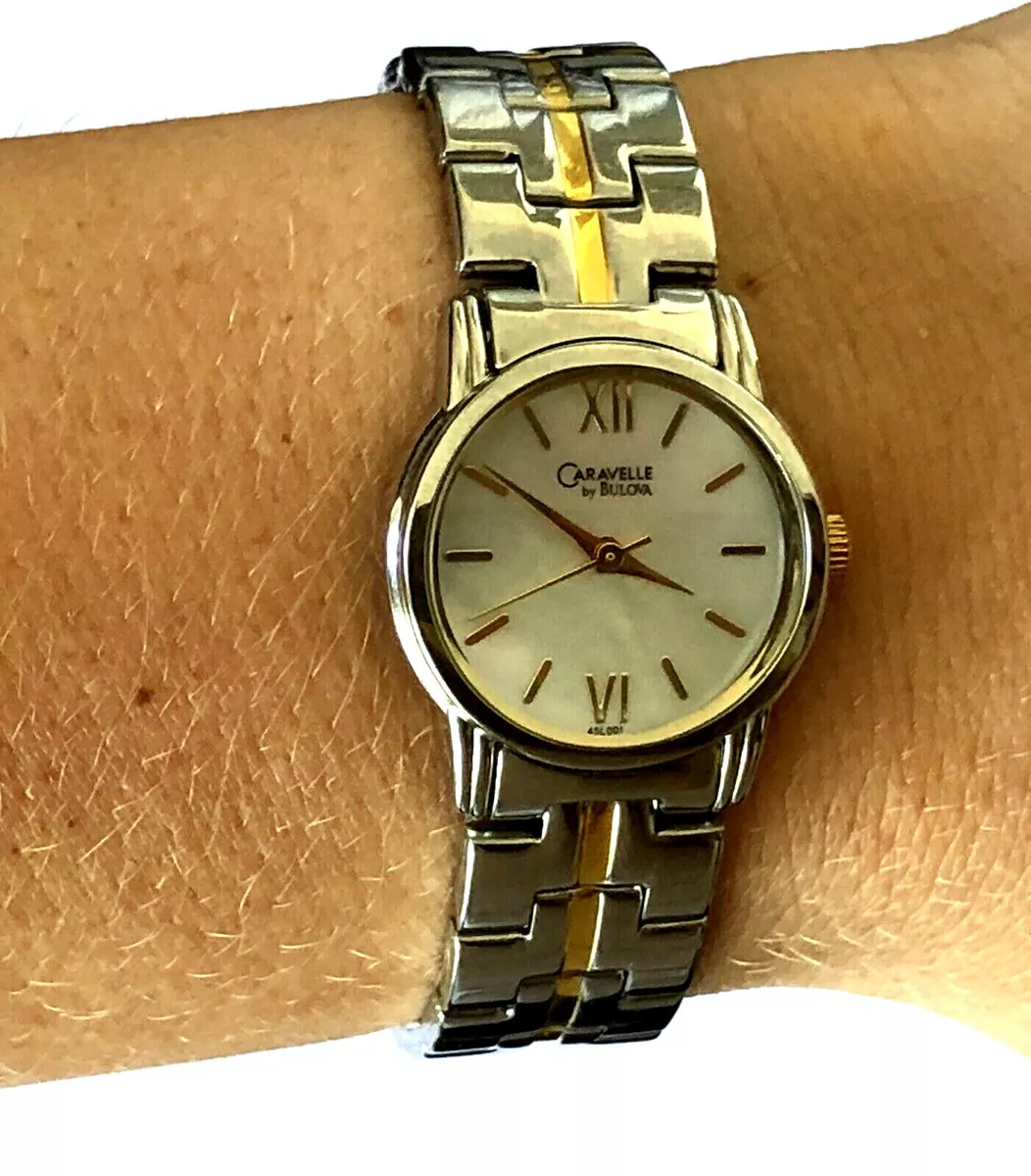Caravelle by shop bulova ladies watch