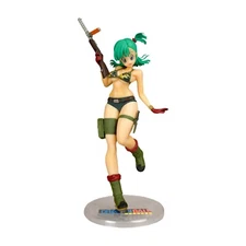 Dragon Gal Bulma Girl Army Action Figure Statue Model Toy Bikini Gun 7" in