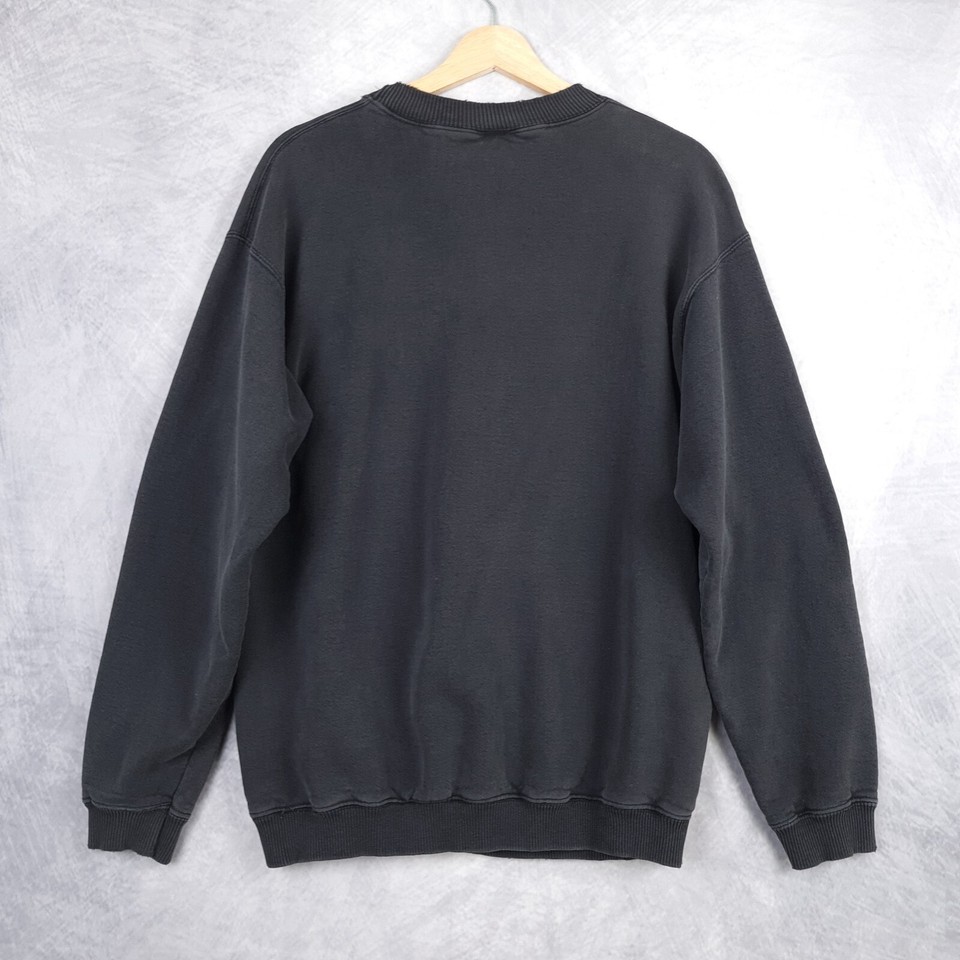 Vintage Arctic Cat Snowmobile Sweatshirt Mens Large Cotton Fleece Neon