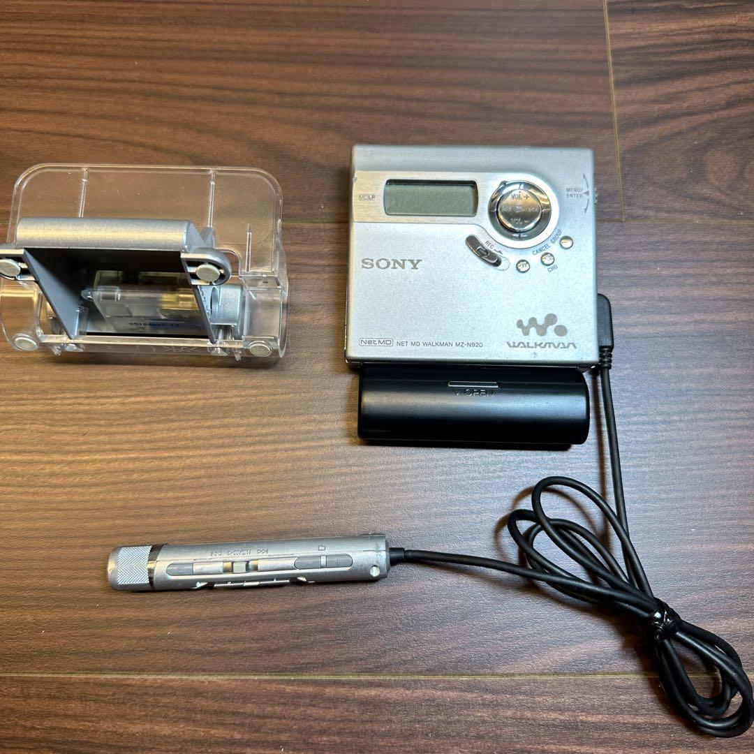 SONY MD WALKMAN MZ-N920 シルバー