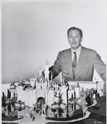 Walt Disney Original Photograph 1955 Disneyland Opening Day Type 1