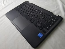 09X8D7 Black Palmrest US Non-Backlit Keyboard Touchpad For Dell Chromebook 3100