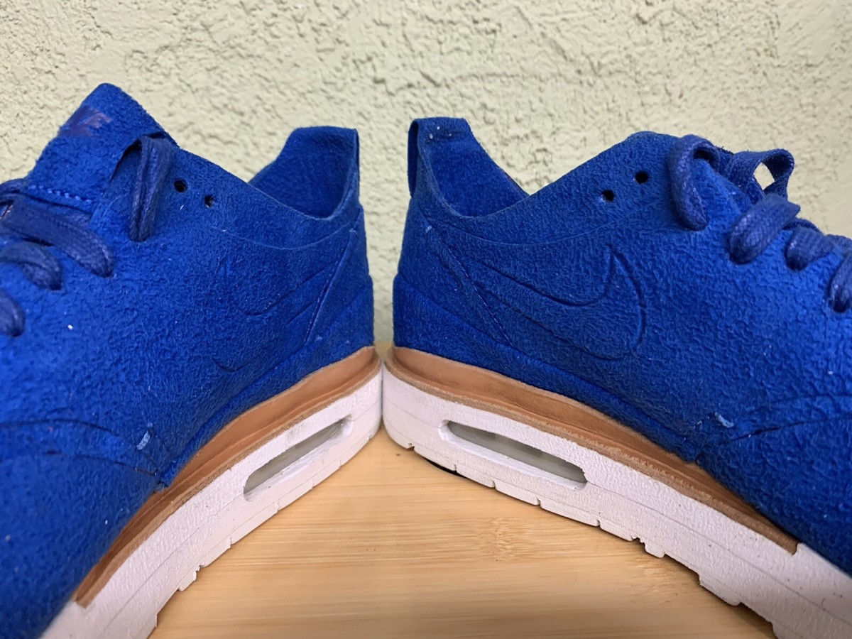 Nike‎ Air Max 1 Premium Royal Game Royal Men\'s Size 10 847671-441 Shoes Preços baixos em Nike Air Max 1 Royal - 847671-441 | eBay main image 4