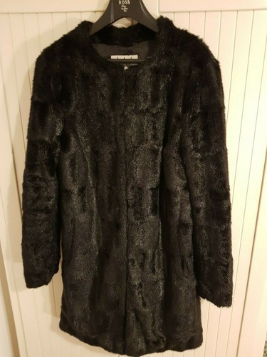 Collarless Faux Fur 