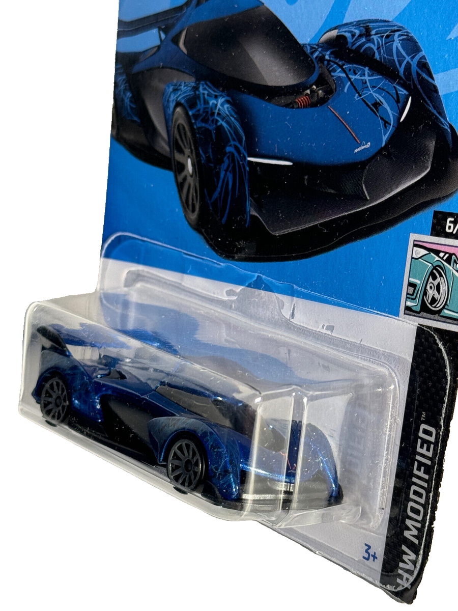 ホットウィール EURO SPEED McLaren Solus GT 2024 Hot Wheels McLaren Solus GT (blue) #70 SUPER CUSTOM