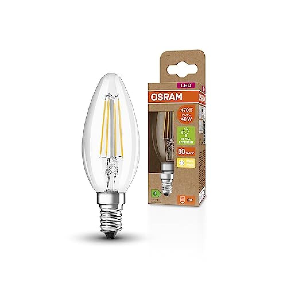 (TG. Multipack) OSRAM Lampada LED SUPERSTAR+ CLASSIC B FIL 40, E14, candela, 2.5