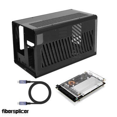 HAMGEEK BX V2.0 Graphics Card Dock+XY Dock DIY GPU 100W&Thunderbolt 4 Cable