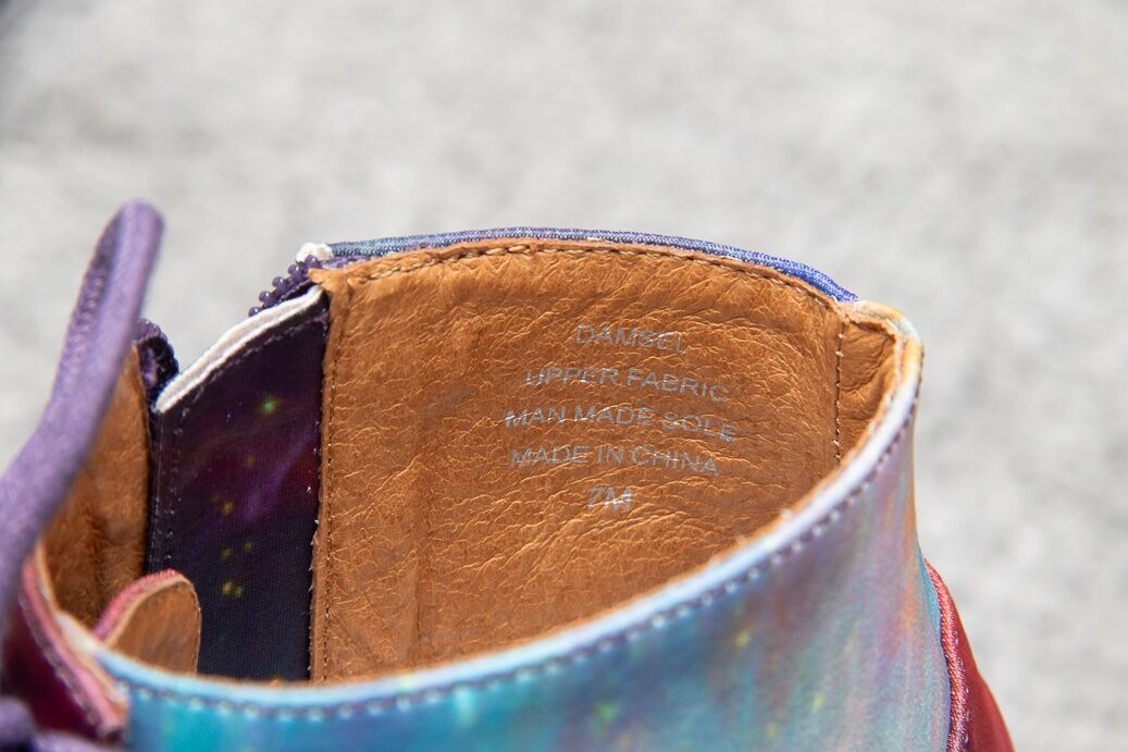 New *JEFFREY CAMPBELL x BLACK MILK* Cosmic DAMSEL Galaxy Platform
