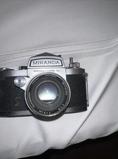 Vintage Miranda Camera Soligor 1:1.9 f 5cm Lens with Case Very Nice See Details