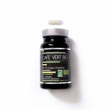 Café Vert Bio 60 Gélules, Gélules Amincissantes Contrôle du Poids Made in France