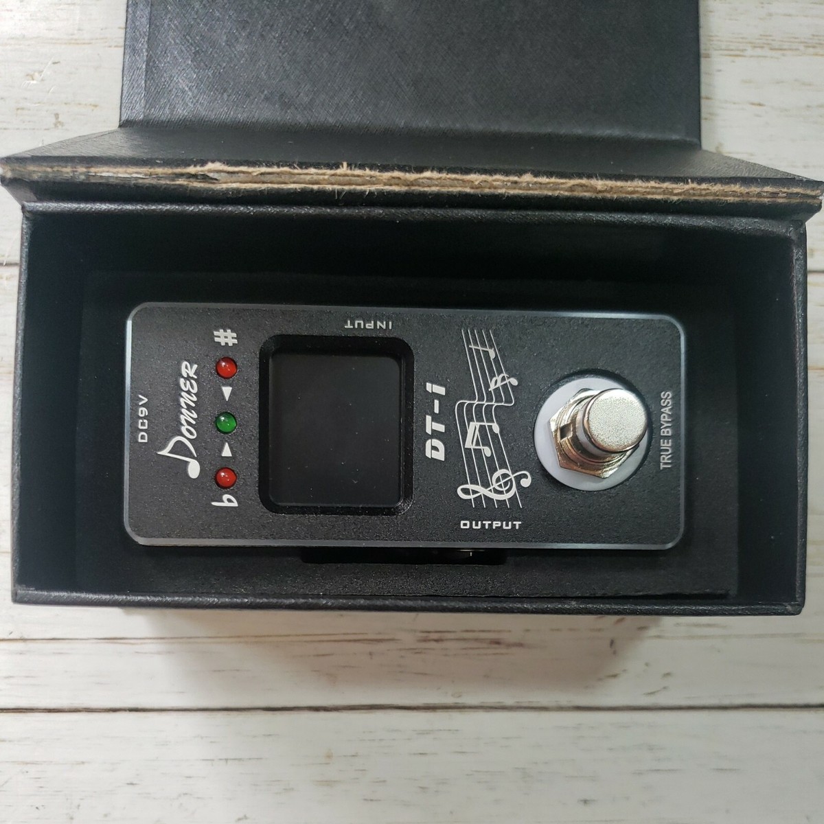 Donner DT-1 Accordatore A Pedale Cromatico Per Chitarra - True Bypass, Display LED Luminoso - Foto 5