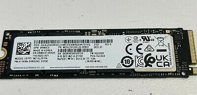 Samsung 512GB M.2 NVMe PCIe Gen3x4 SSD PM9A1 - MZVL2512HCJQ Samsung 512GB M.2 NVMe PCIe Gen3x4 SSD PM9A1 - MZVL2512HCJQ
