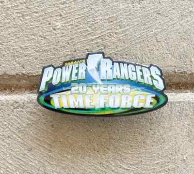 Power Morphicon 2022 Time Force 20 years Logo Pin