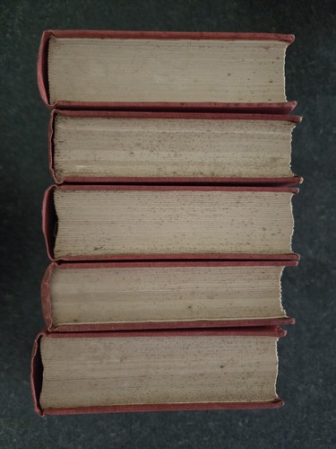 Winston Churchill The Second World War 5 Gd+ Hardcover Incomplete Set 1949-1953 - Picture 2 of 19